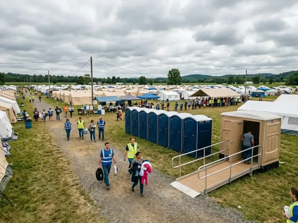 disaster-relief-camp-restrooms-010 — frequently asked questions, Dumpster & Portable Bathrooms Rental in Green Oaks, IL
